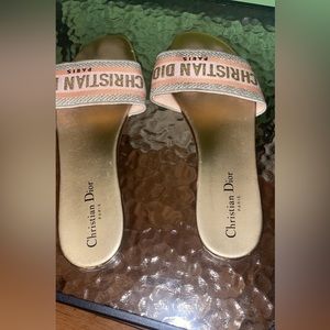 authentic Dior sandals